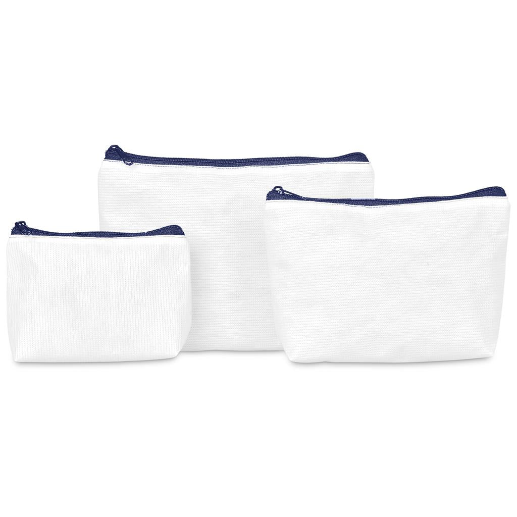 Pre-Production Sample Hoppla Leanne RPET Stitch-Bond Maxi Toiletry Bag